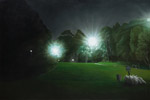 Downpour (oil on canvas) 100 x 150 cm