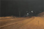 Lone Rider (oil on canvas) 105x75cm