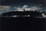 Waverley Oval (oil on canvas) 100 x 150 cm