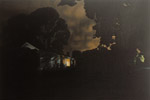 Dark House (oil on canvas) 52 x 75 cm