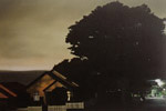 Picket Fence House (oil on canvas) 52 x 75 cm