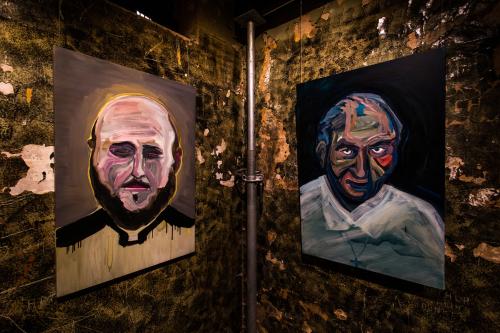 05 Doug Heslop, 'Heads', 2018