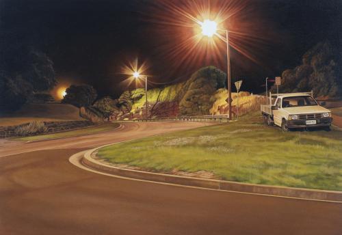 Looking Back-52x75cm