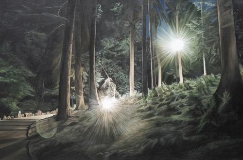 Night in the Anthropocene 100x150cm