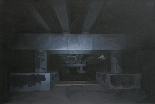 Under the Bridge 105x75cm